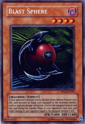 Blast Sphere [RP01-EN091] Secret Rare | Exor Games Summserside