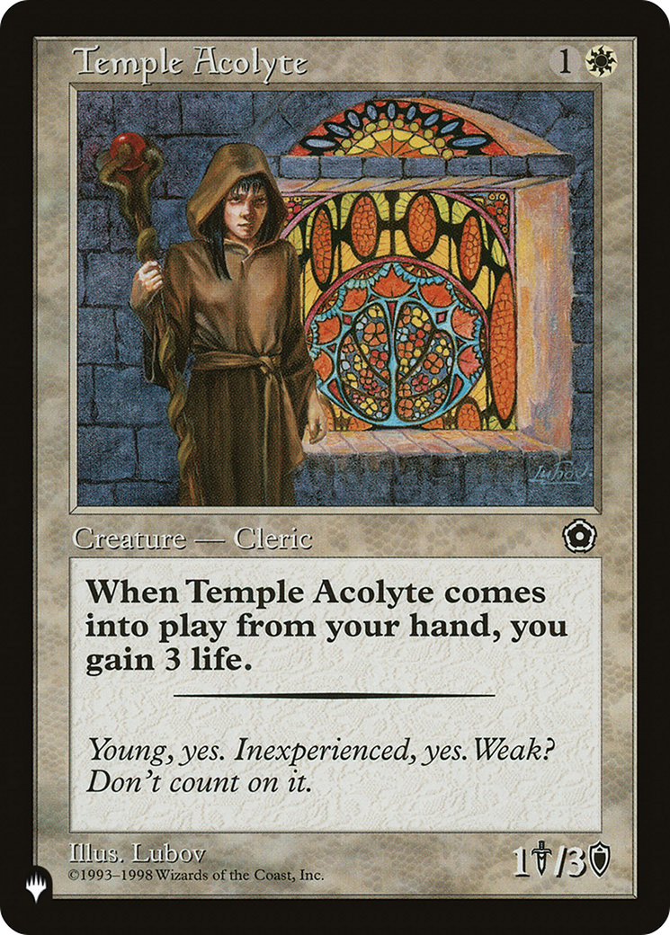 Temple Acolyte [The List] | Exor Games Summserside