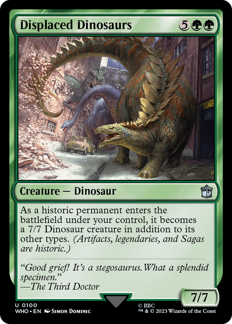 Displaced Dinosaurs [Doctor Who]