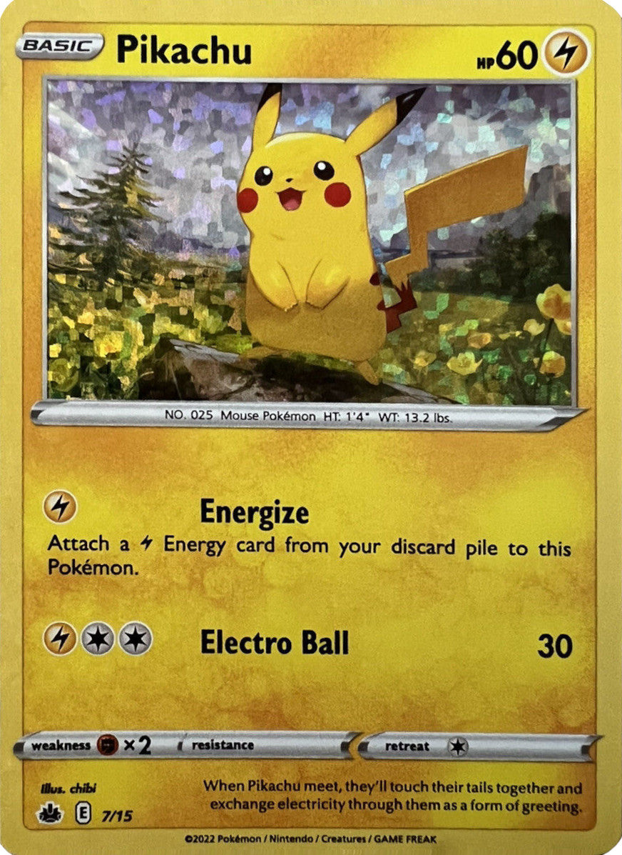 Pikachu (7/15) [McDonald's Promos: Match Battle] | Exor Games Summserside