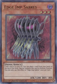 Edge Imp Sabres [LART-EN015] Ultra Rare | Exor Games Summserside