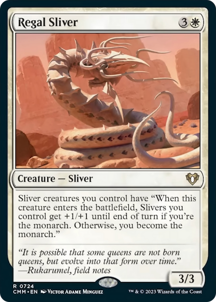 Regal Sliver [Commander Masters] | Exor Games Summserside