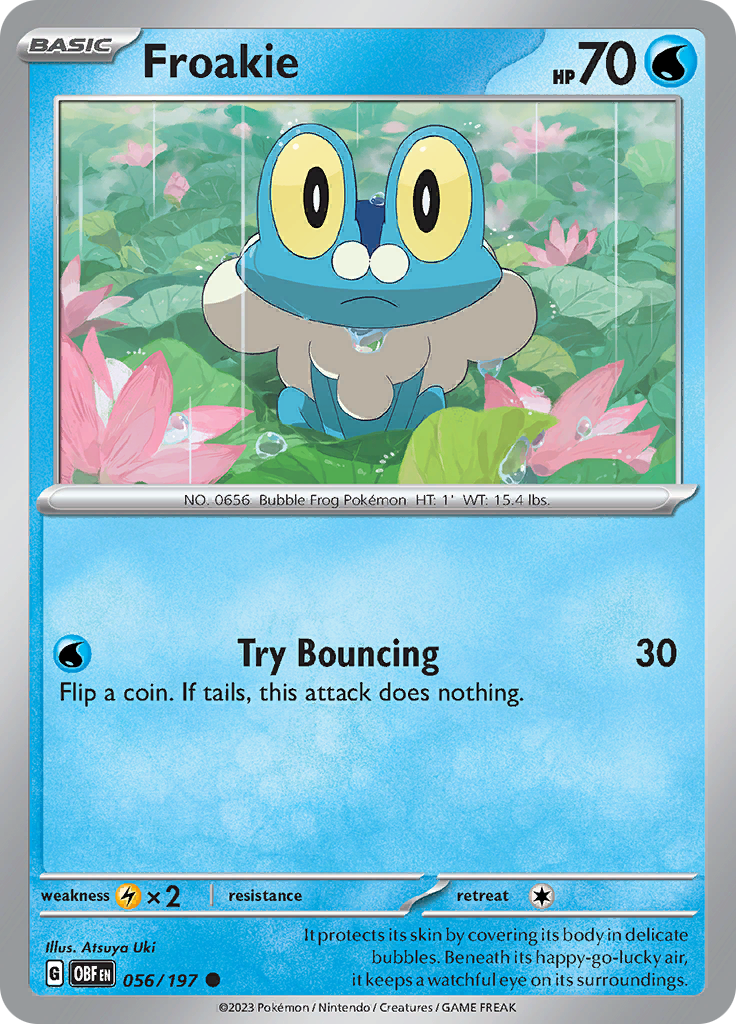 Froakie (056/197) [Scarlet & Violet: Obsidian Flames] | Exor Games Summserside