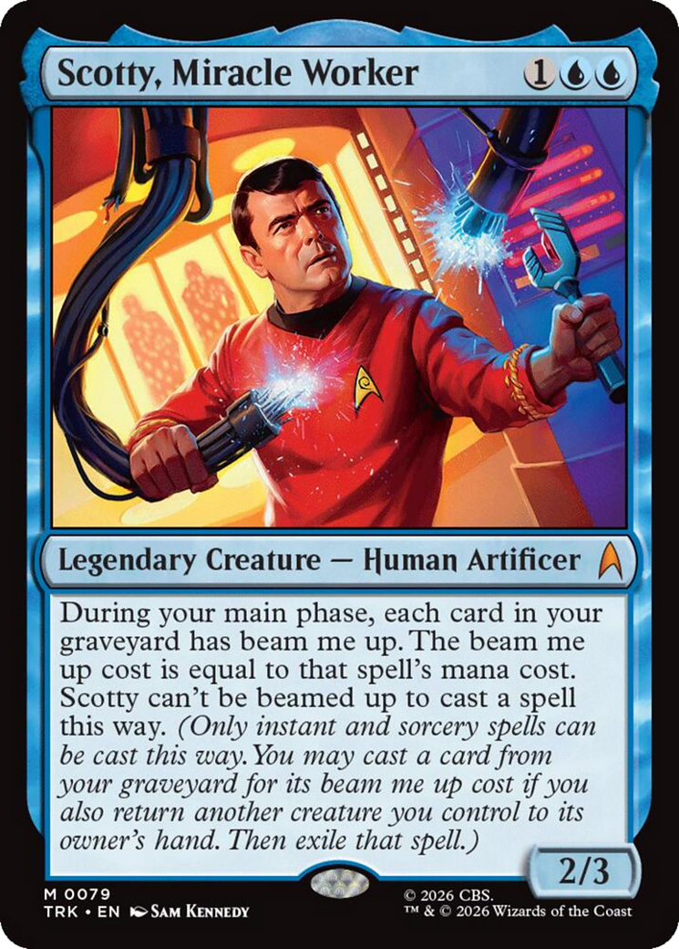 Scotty, Miracle Worker [Star Trek] | Exor Games Summserside