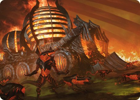 Urabrask's Forge Art Card [Phyrexia: All Will Be One Art Series] | Exor Games Summserside