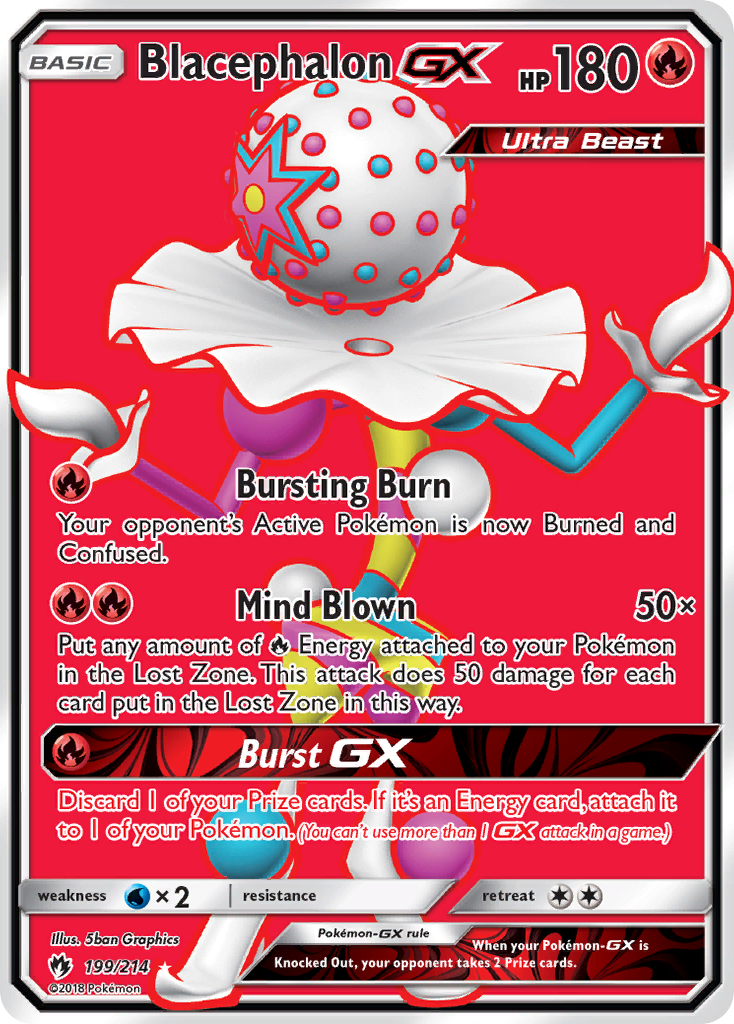 Blacephalon GX (199/214) [Sun & Moon: Lost Thunder] | Exor Games Summserside