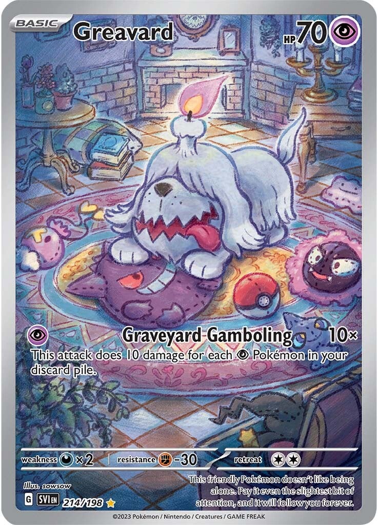 Greavard (214/198) [Scarlet & Violet: Base Set] | Exor Games Summserside