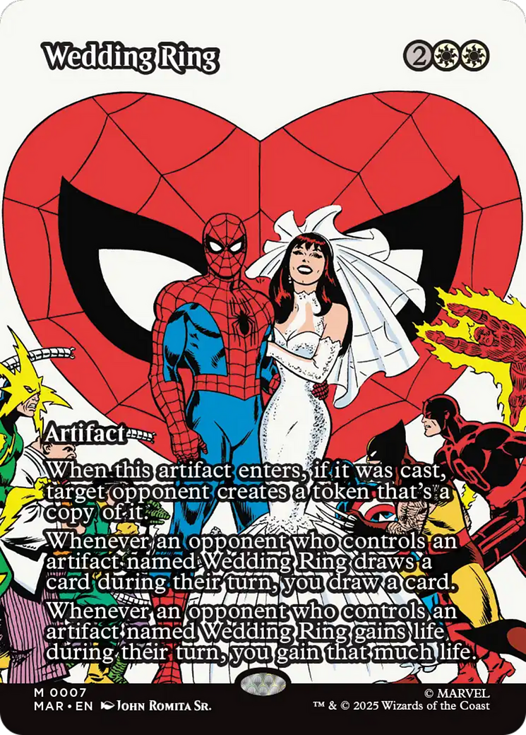 Wedding Ring (Borderless) [Marvel Universe: Eternal-Legal] | Exor Games Summserside