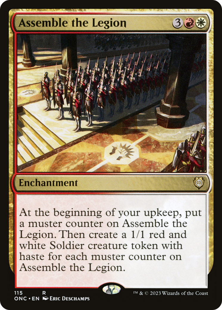 Assemble the Legion [Phyrexia: All Will Be One Commander] | Exor Games Summserside