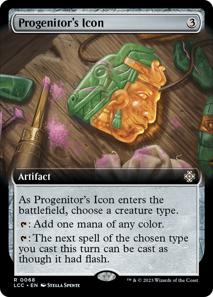 Progenitor's Icon (Extended Art) [The Lost Caverns of Ixalan Commander] | Exor Games Summserside