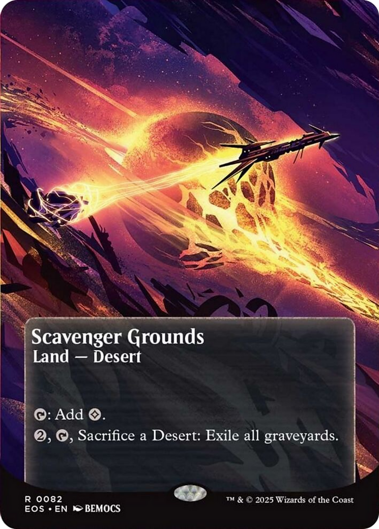Scavenger Grounds (0082) (Borderless) [Edge of Eternities: Stellar Sights] | Exor Games Summserside