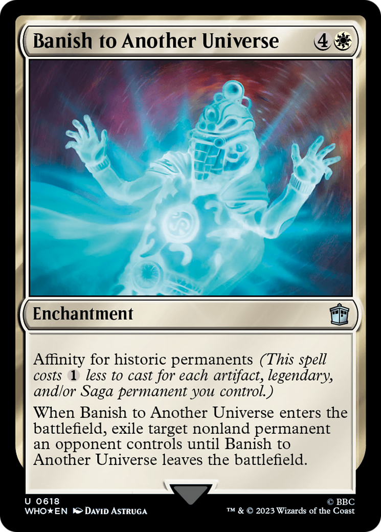 Banish to Another Universe (Surge Foil) [Doctor Who] | Exor Games Summserside