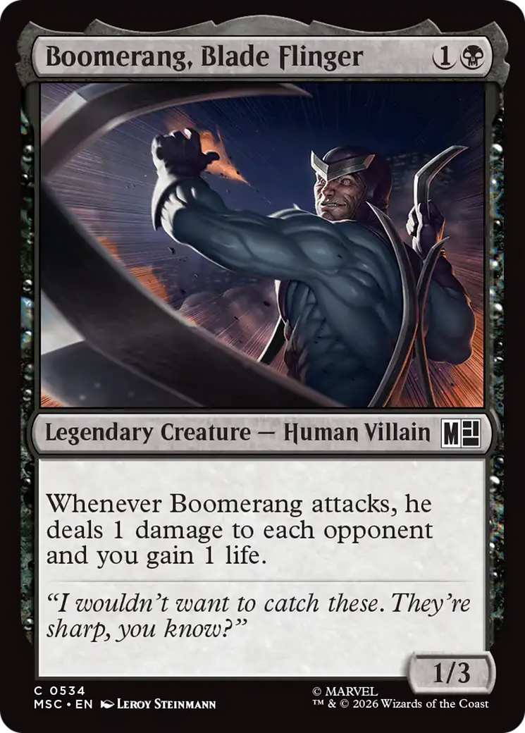 Boomerang, Blade Flinger [Marvel Super Heroes Commander] | Exor Games Summserside