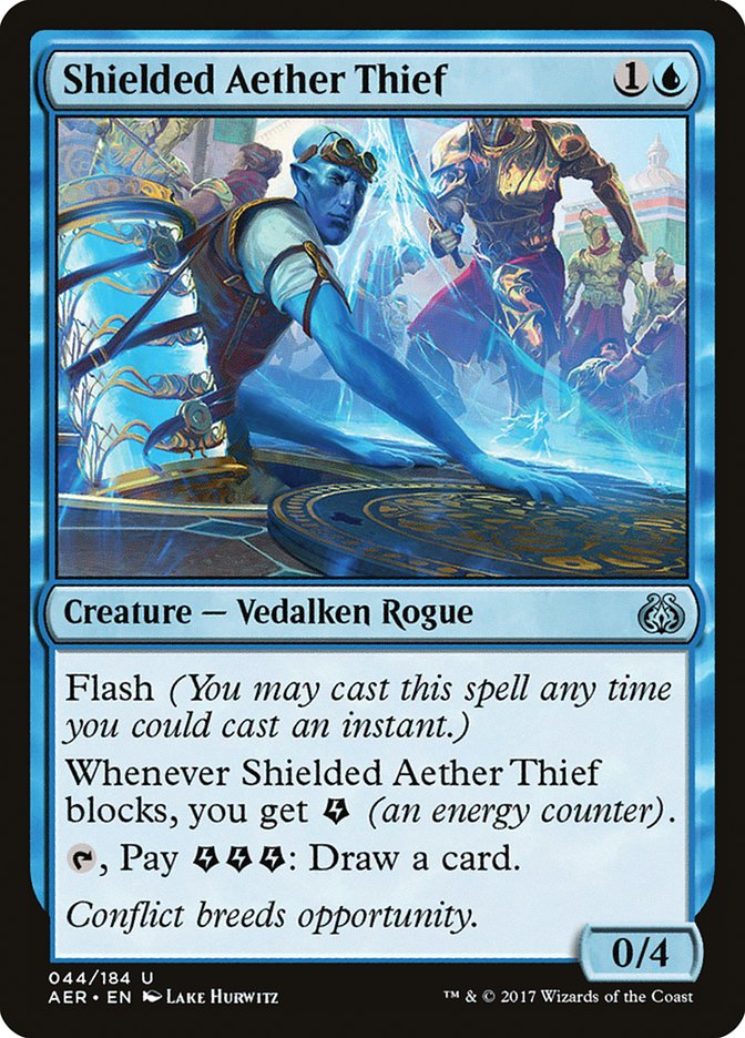 Shielded Aether Thief [Aether Revolt] | Exor Games Summserside
