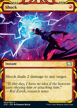 Shock (Foil Etched) [Strixhaven: Mystical Archive] | Exor Games Summserside