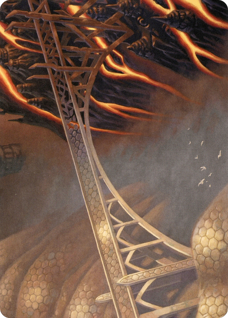 Rustvale Bridge Art Card [Modern Horizons 2 Art Series] | Exor Games Summserside