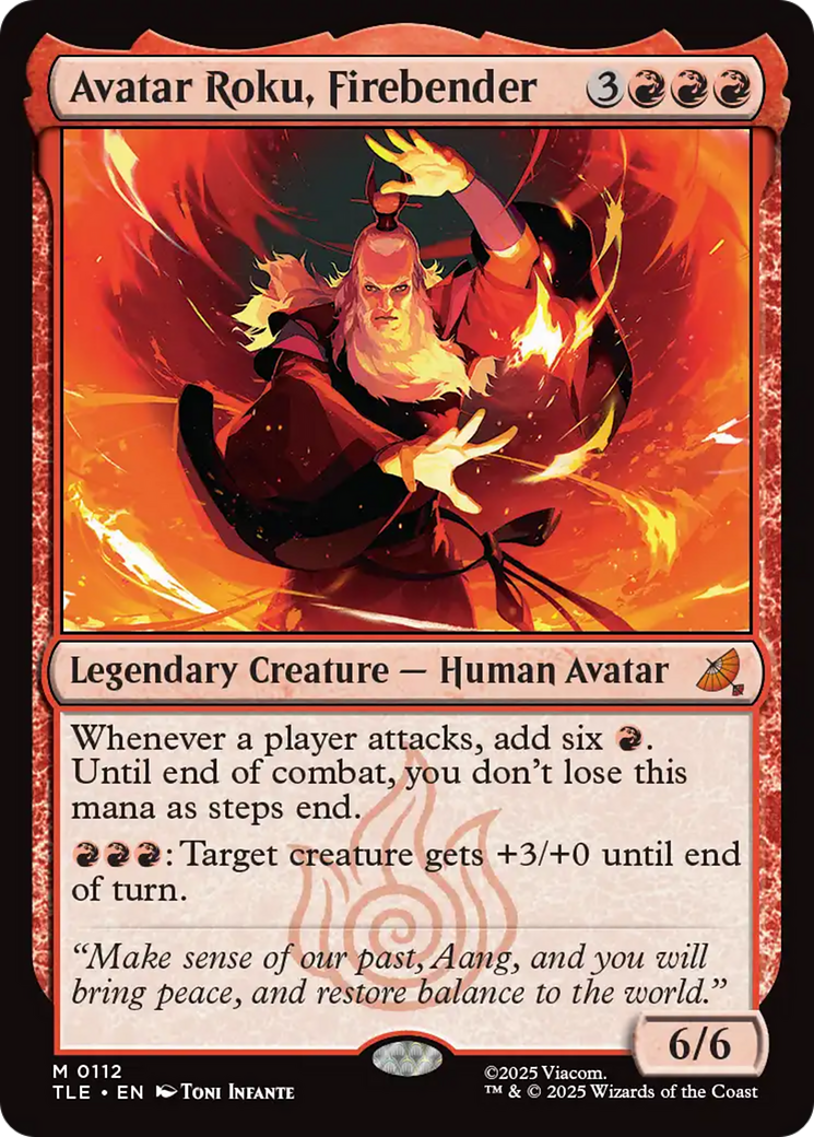 Avatar Roku, Firebender [Avatar: The Last Airbender: Eternal-Legal] | Exor Games Summserside
