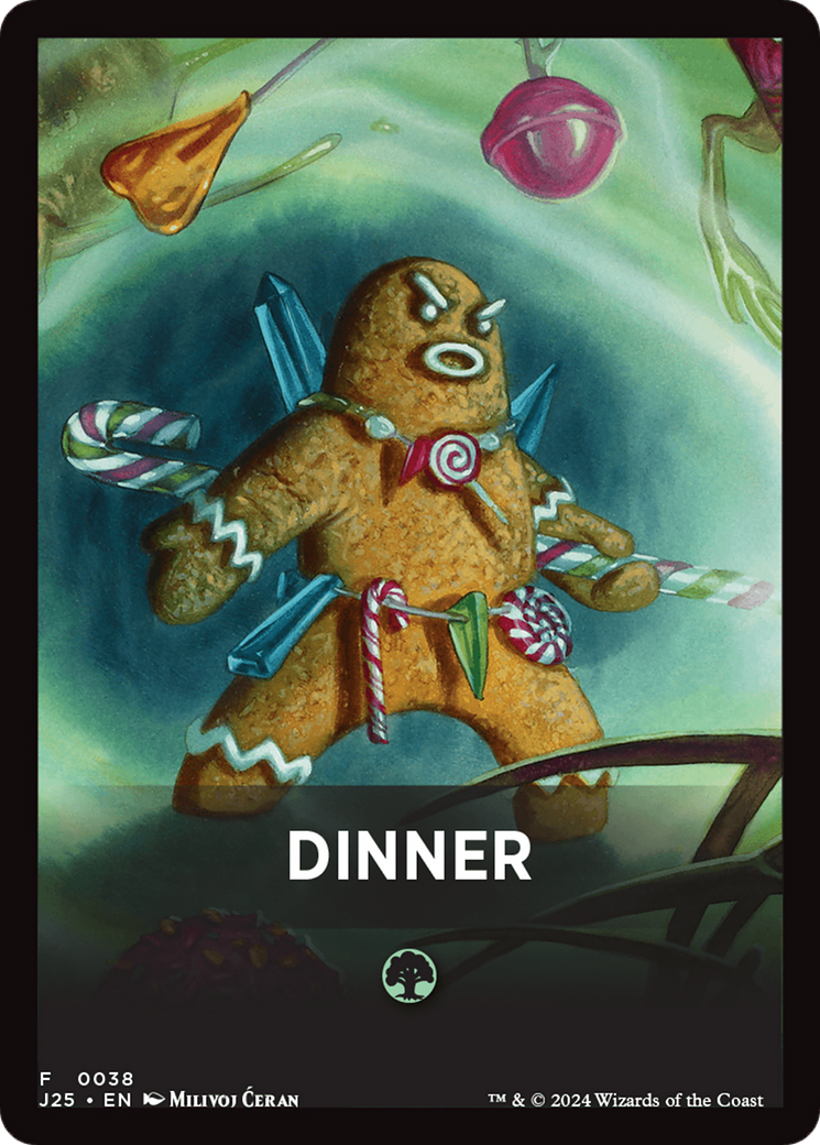 Dinner Theme Card [Foundations Jumpstart Front Cards] | Exor Games Summserside