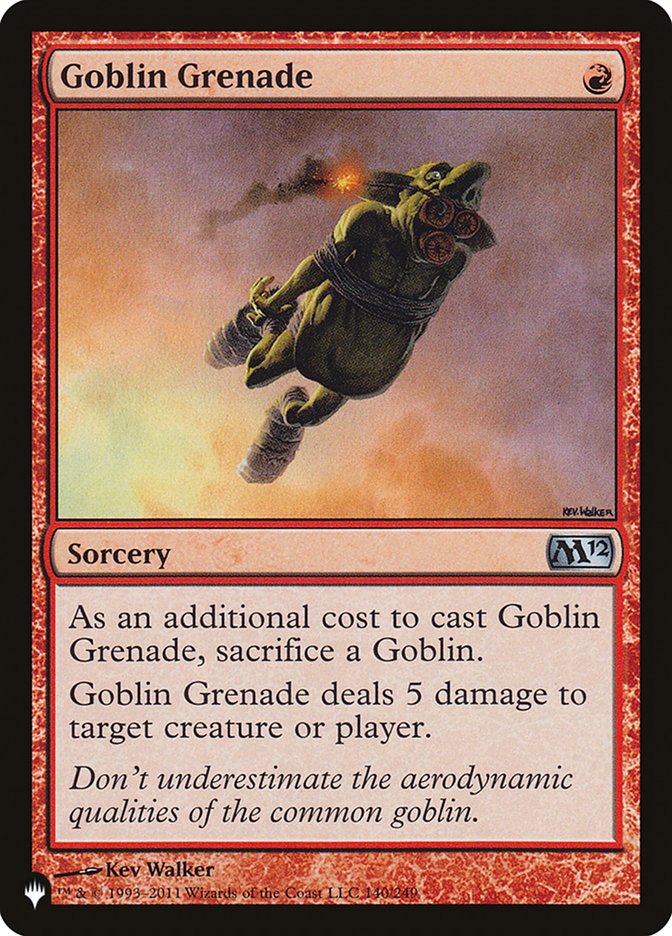 Goblin Grenade [The List] | Exor Games Summserside