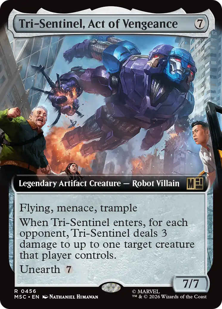 Tri-Sentinel, Act of Vengeance (Extended Art) [Marvel Super Heroes Commander] | Exor Games Summserside