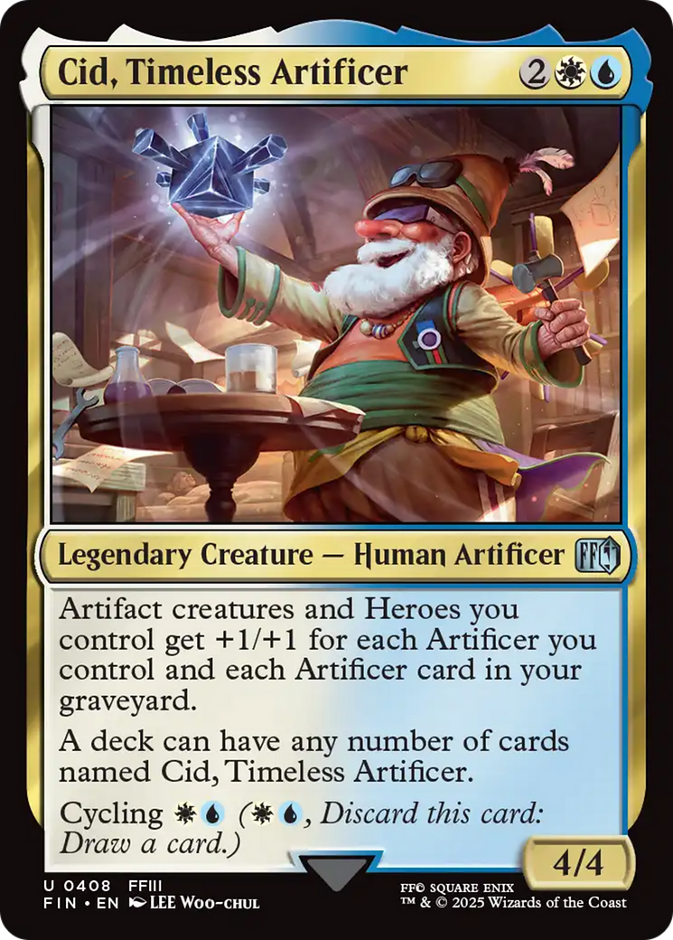 Cid, Timeless Artificer (0408) [FINAL FANTASY] | Exor Games Summserside