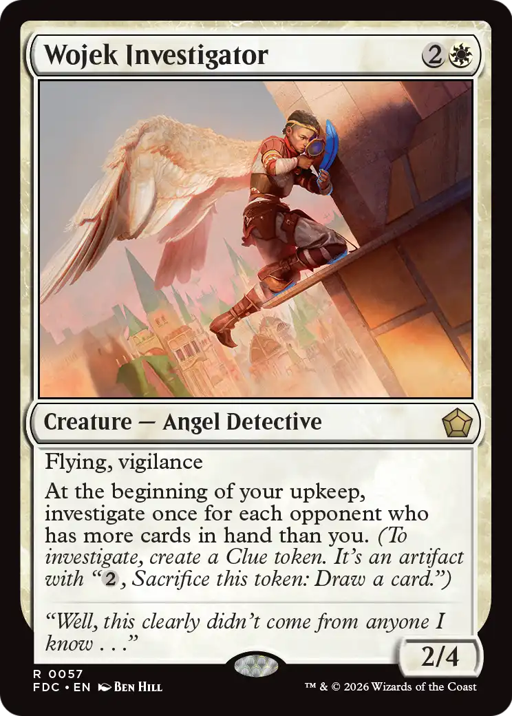 Wojek Investigator [Foundations Commander] | Exor Games Summserside