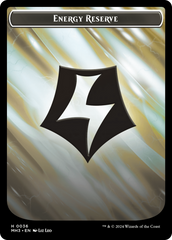 Rat // Energy Reserve Double-Sided Token [Modern Horizons 3 Tokens] | Exor Games Summserside