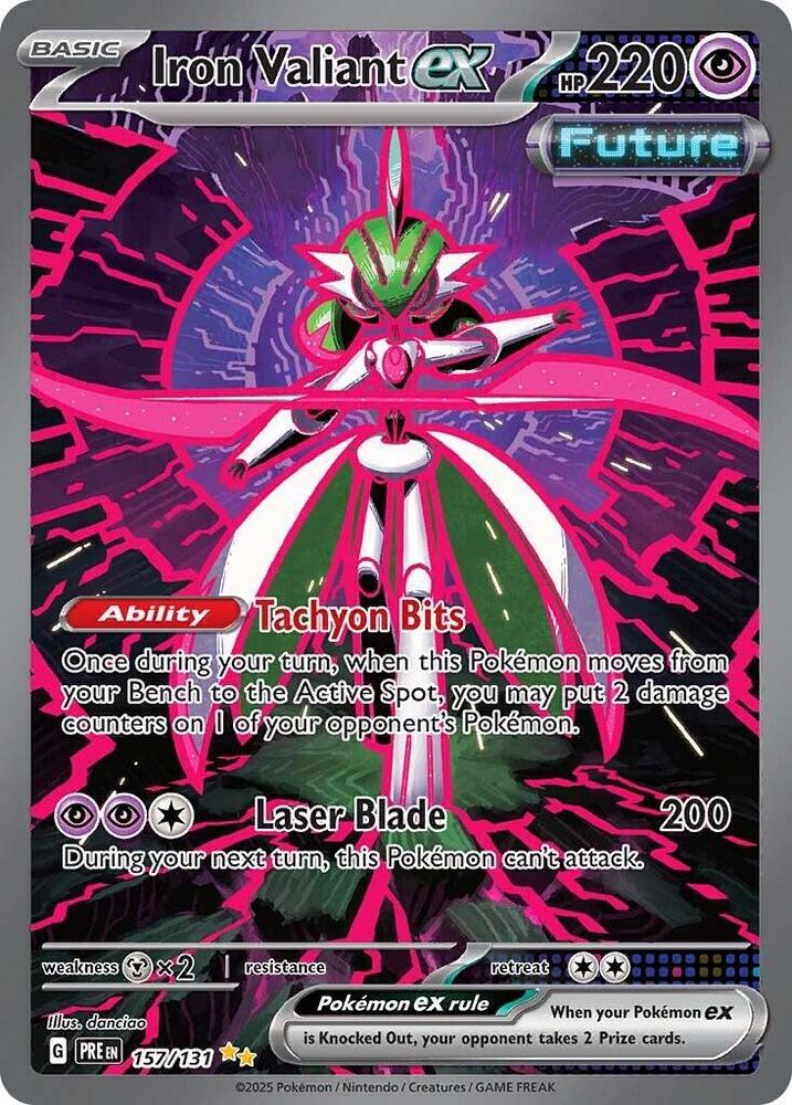 Iron Valiant ex (157/131) [Scarlet & Violet: Prismatic Evolutions] | Exor Games Summserside