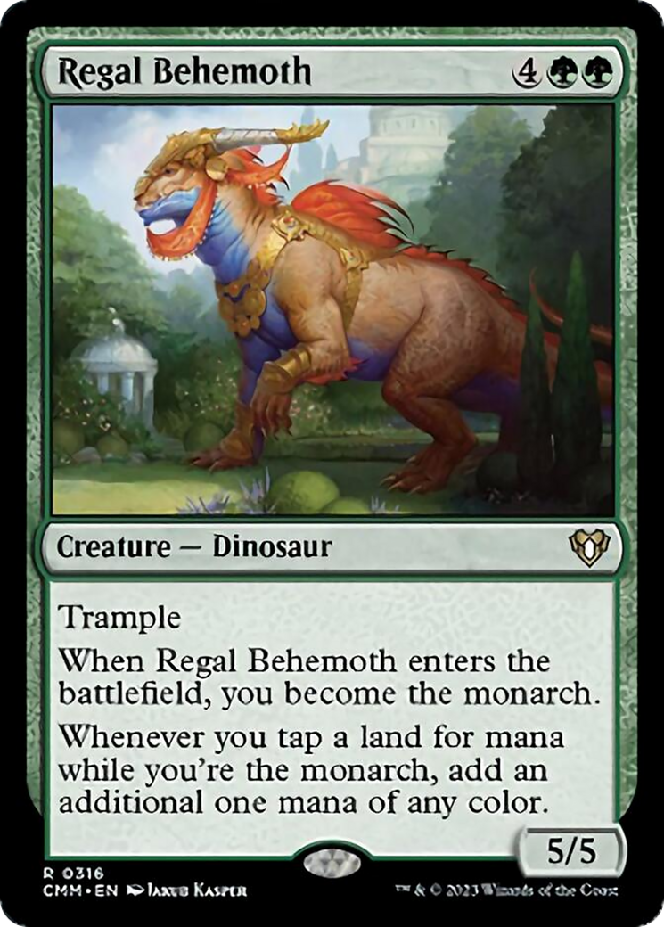 Regal Behemoth [Commander Masters] | Exor Games Summserside