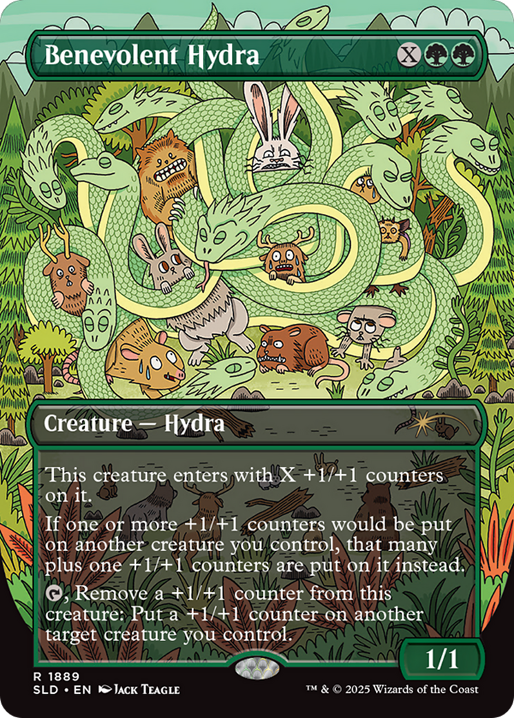 Benevolent Hydra (Rainbow Foil) [Secret Lair Drop Series] | Exor Games Summserside