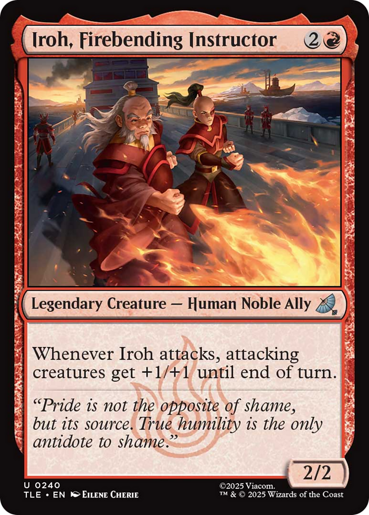 Iroh, Firebending Instructor [Avatar: The Last Airbender: Eternal-Legal] | Exor Games Summserside