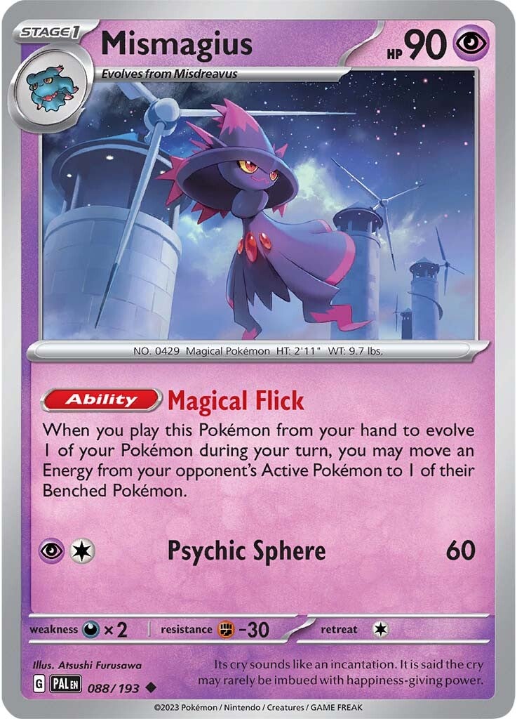 Mismagius (088/193) [Scarlet & Violet: Paldea Evolved] | Exor Games Summserside