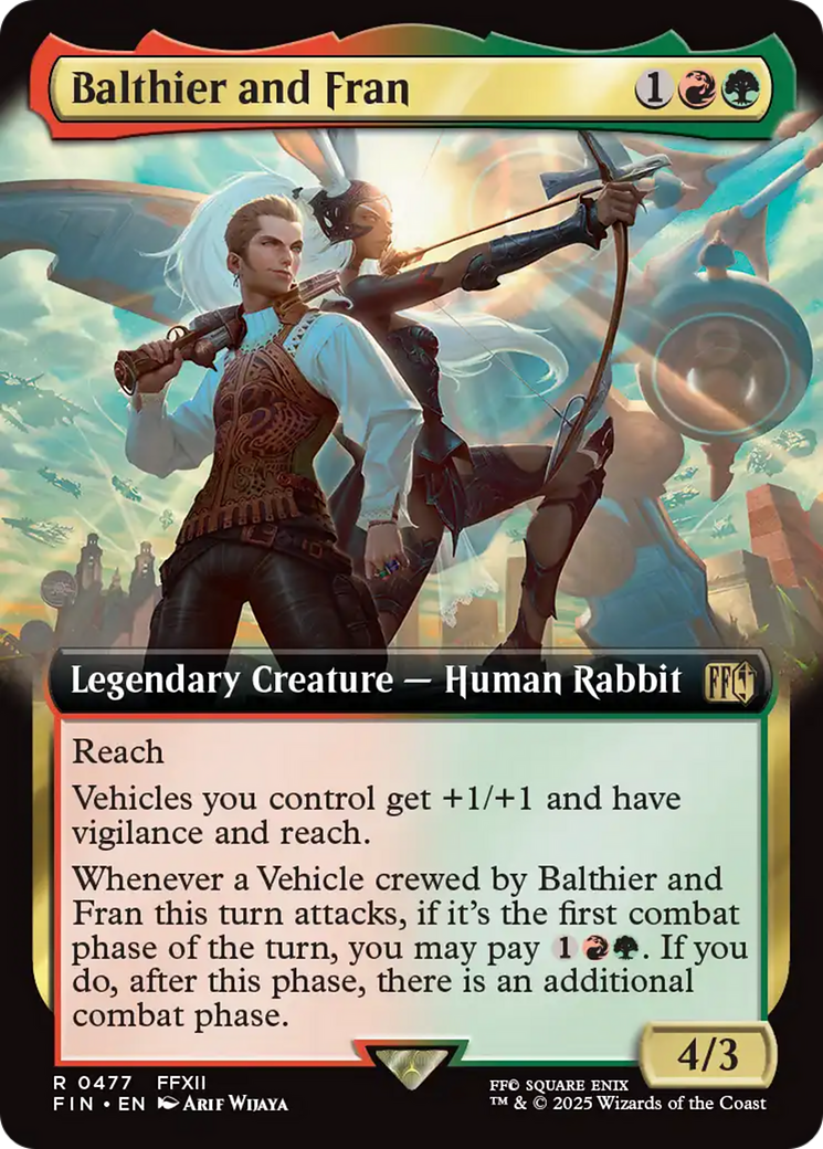 Balthier and Fran (Extended Art) [FINAL FANTASY] | Exor Games Summserside
