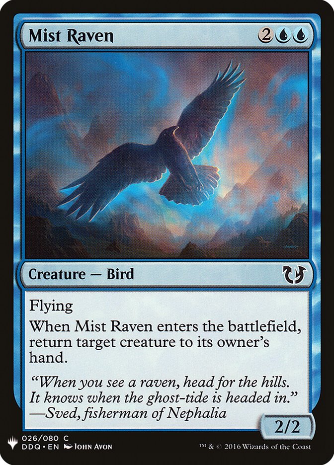 Mist Raven [Mystery Booster] | Exor Games Summserside