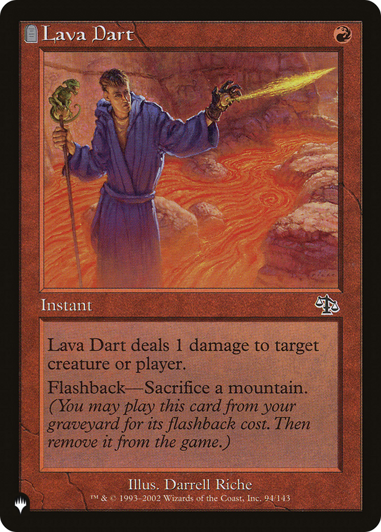 Lava Dart [The List] | Exor Games Summserside