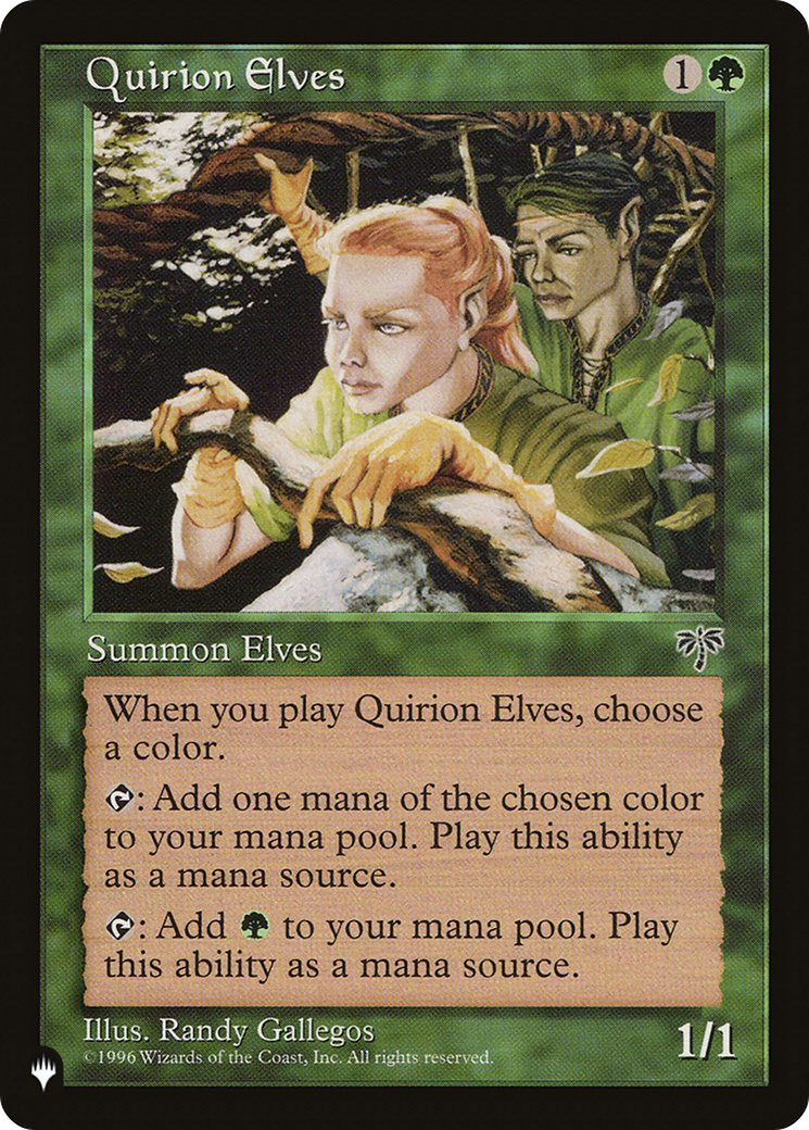 Quirion Elves [The List] | Exor Games Summserside