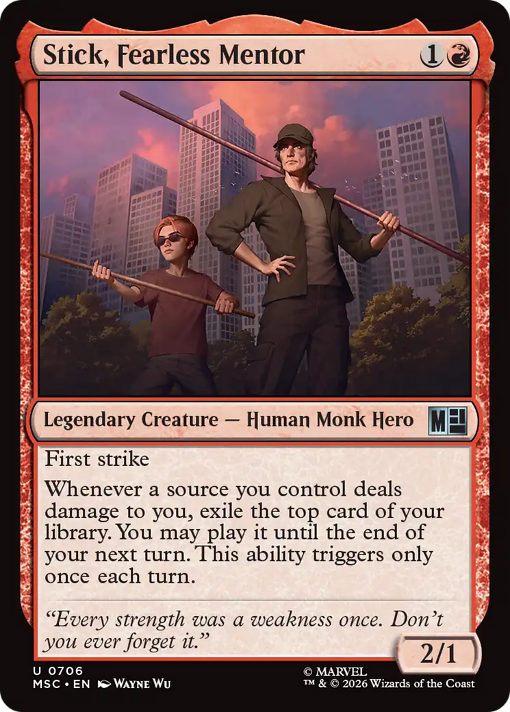Stick, Fearless Mentor [Marvel Super Heroes Commander] | Exor Games Summserside