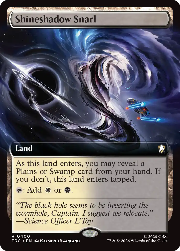Shineshadow Snarl (Extended Art) [Star Trek Commander] | Exor Games Summserside