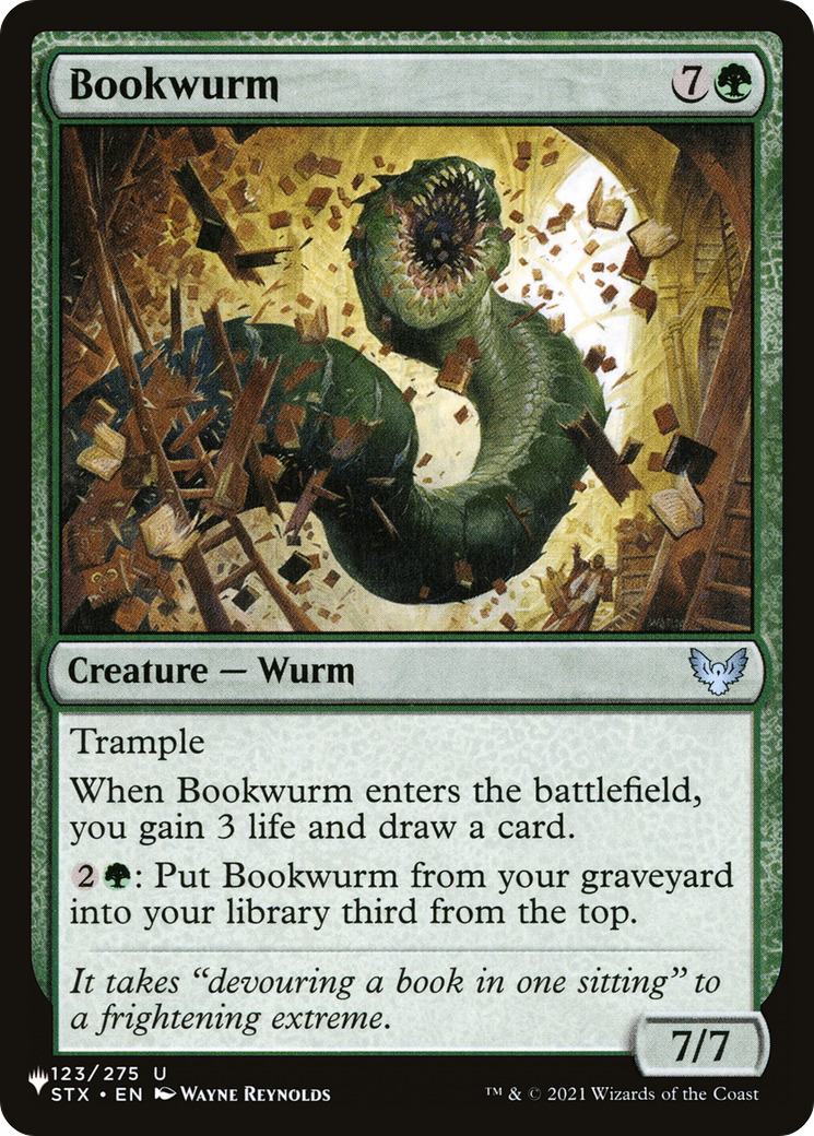 Bookwurm [The List] | Exor Games Summserside