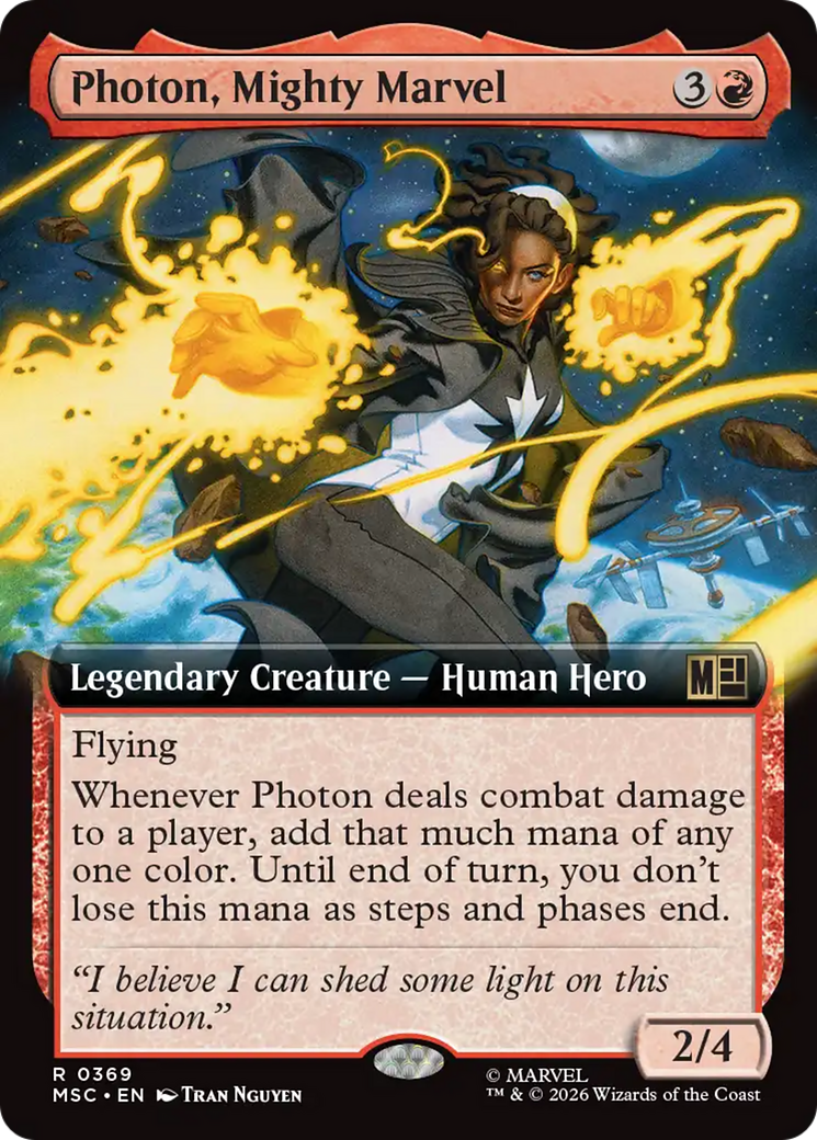 Photon, Mighty Marvel (Extended Art) [Marvel Super Heroes Commander] | Exor Games Summserside