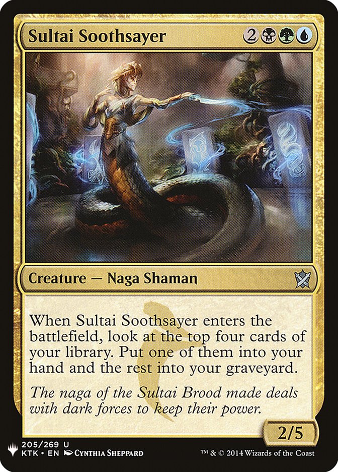 Sultai Soothsayer [Mystery Booster] | Exor Games Summserside