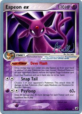 Espeon ex (102/115) (Eeveelutions - Jimmy Ballard) [World Championships 2006] | Exor Games Summserside