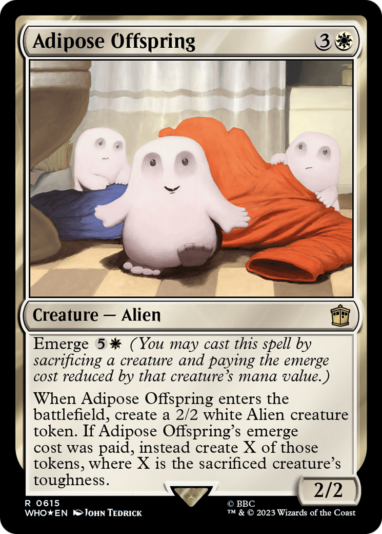 Adipose Offspring (Surge Foil) [Doctor Who] | Exor Games Summserside