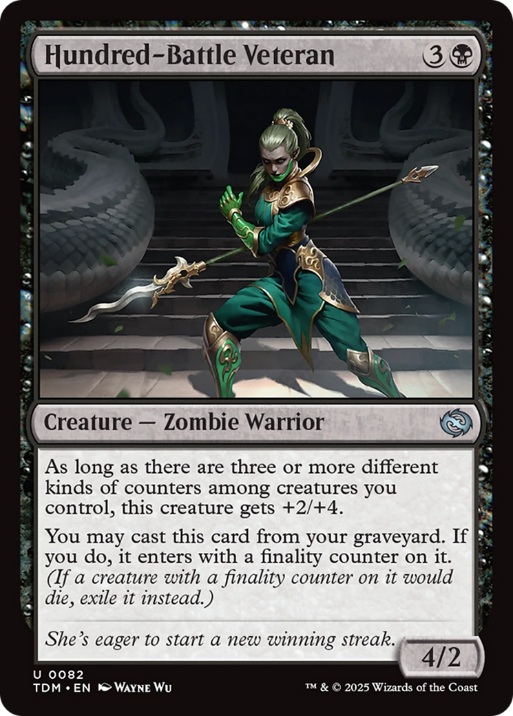 Hundred-Battle Veteran [Tarkir: Dragonstorm] | Exor Games Summserside