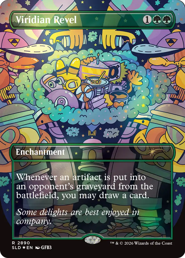 Viridian Revel [Secret Lair Drop Series] | Exor Games Summserside