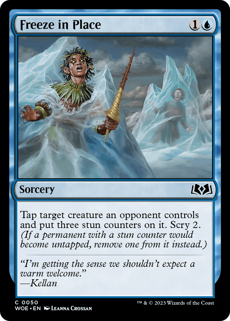 Freeze in Place [Wilds of Eldraine] | Exor Games Summserside