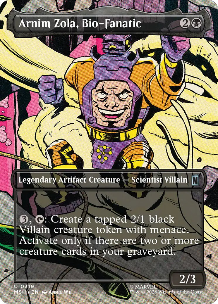 Arnim Zola, Bio-Fanatic (Borderless) [Marvel Super Heroes] | Exor Games Summserside