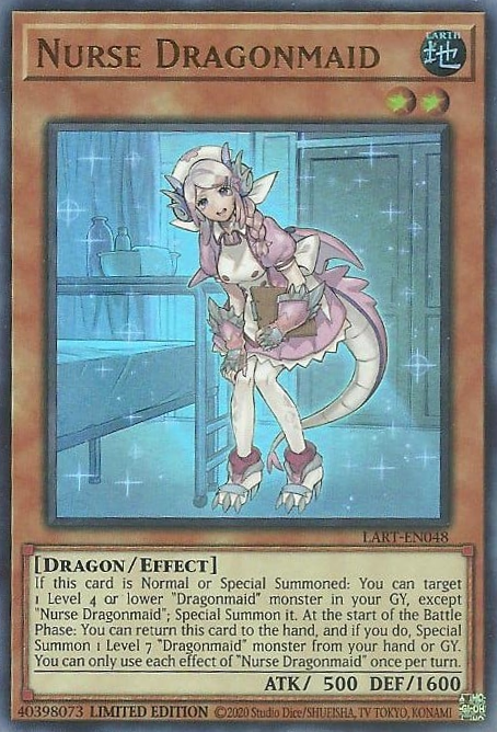 Nurse Dragonmaid [LART-EN048] Ultra Rare | Exor Games Summserside