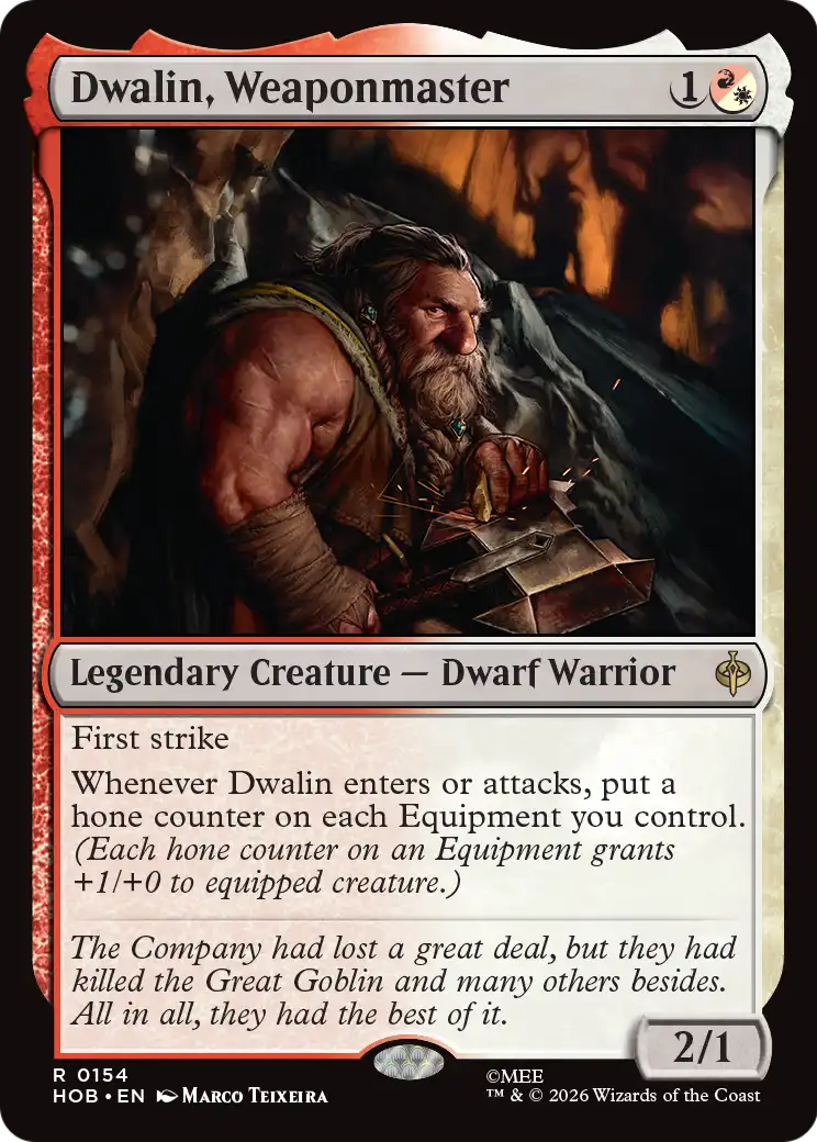 Dwalin, Weaponmaster [The Hobbit] | Exor Games Summserside
