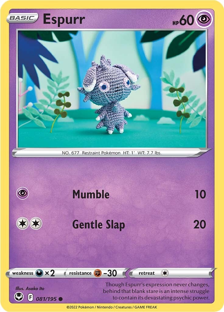 Espurr (081/195) [Sword & Shield: Silver Tempest] | Exor Games Summserside